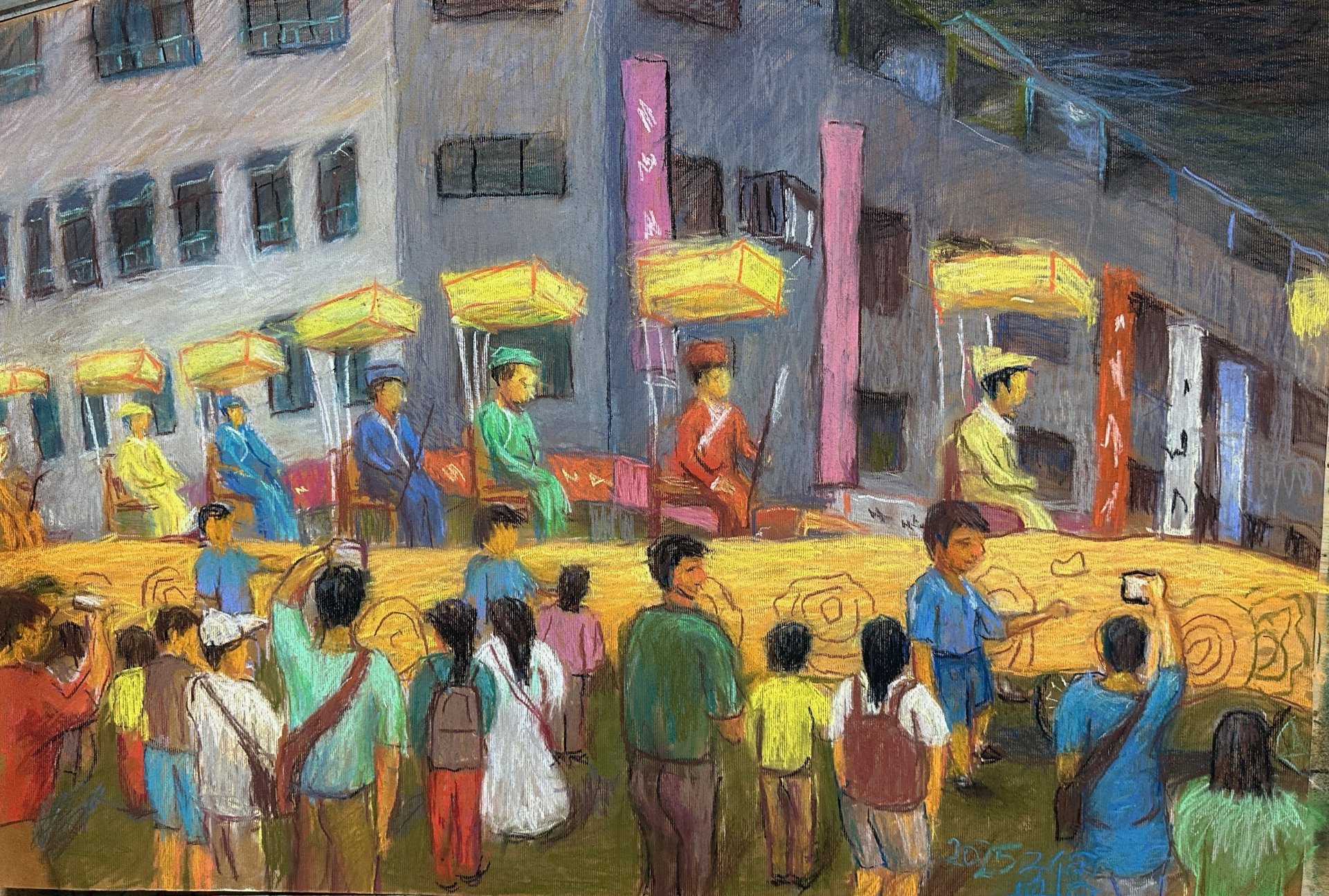 [夜晚的蜈蚣陣] 謝孟儒 麻豆區公所