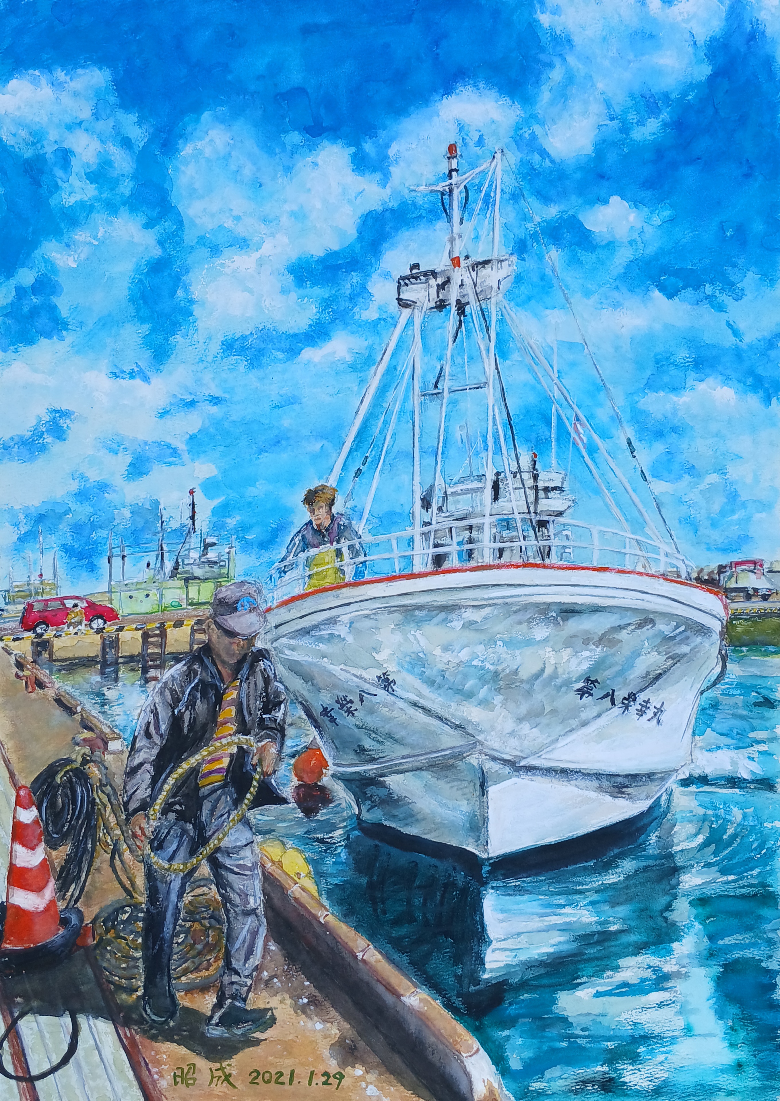 [回港的漁夫] 林昭成 中西區永福國民小學