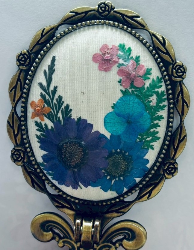 [押花摺鏡] 李青霞 人事處